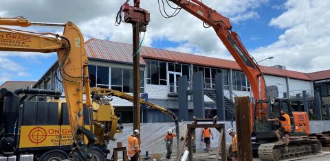 Good vibrations - Raven Quay works are underway